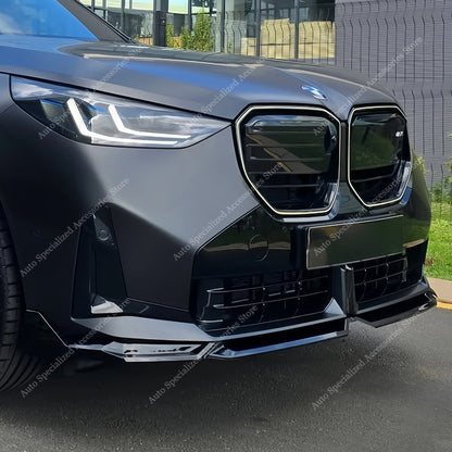 For BMW X3 G45 M50 M M Performance Gloss Black ABS Front Bumper