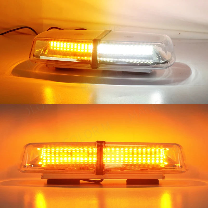 72SMD Strobe Roof Becaon Traffic Bright Magnetic Warning