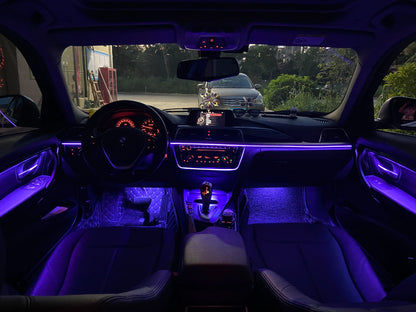 For BMW 3 Series F30 F31 Inner Doors Ambient Lighting Strip