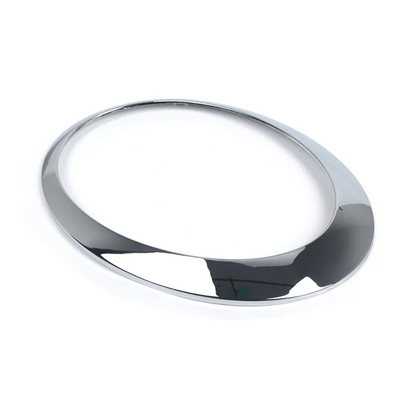 For BMW MINI Cooper R50 R52 Headlight Trim Ring Headlamp Chrome
