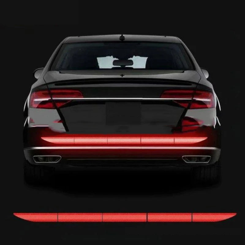 For Automobile Trunk Exterior Accessories Sticker Reflective