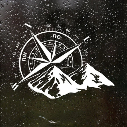 For Compass Wind Rose Waterproof Jp Exterior Die Cut Vinyl