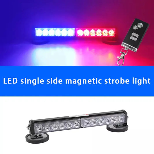 Rechargeable Warning Bursting Flash Magnet Portable Brightness