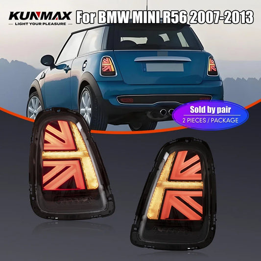 For BMW MINI R56 2007-2013 Drl Pair Tail Reverse Brake Turning