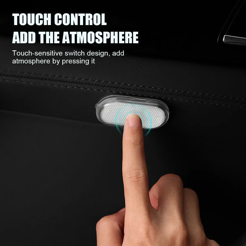 1PC Touch Sensor USB Interior Ceiling Reading Decorations Roof