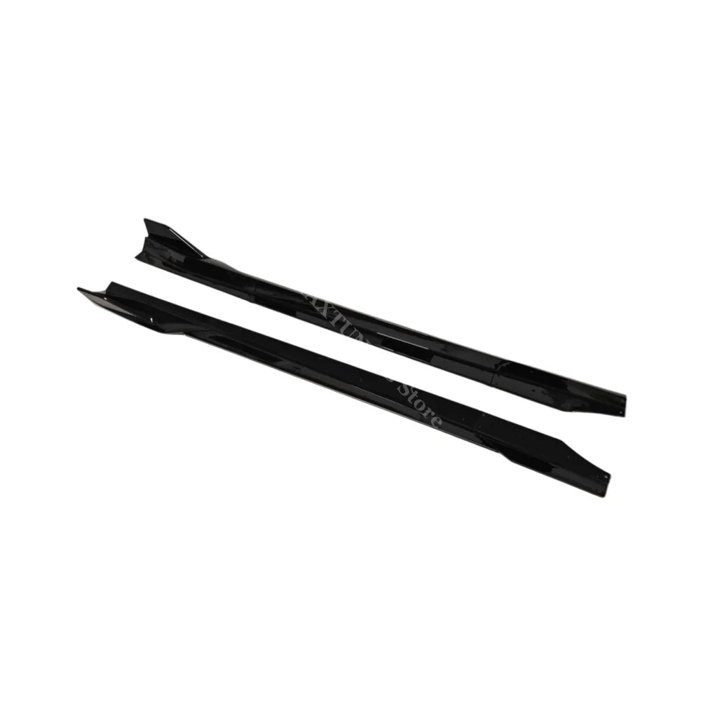 For BMW M2 G87 2023 2024 Gloss Black ABS 6PCS Side Skirts