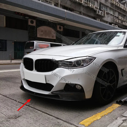 For BMW 3 Series Gt F34 2013 2019 Front Bumper Lip Spoiler