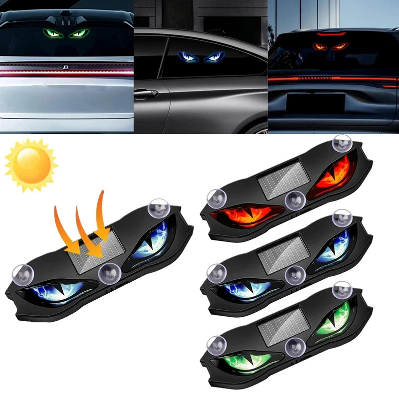 Solar Powered Neon Halloween Cool Devil S Eye Ambient