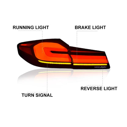 For BMW 5 Series 2018-2020 Styling Factory Tail Rear Lamps