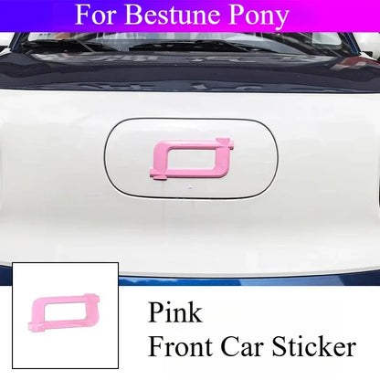 For Bestune Pony Front Logo Steering Wheel Hub Logo Modification