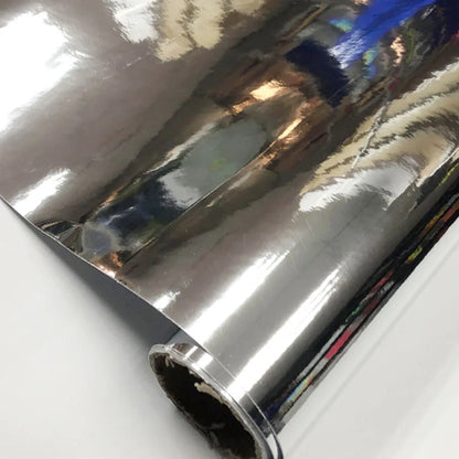 Premium Stretchable Mirror Silver Chrome Flexible Vinyl Wrap