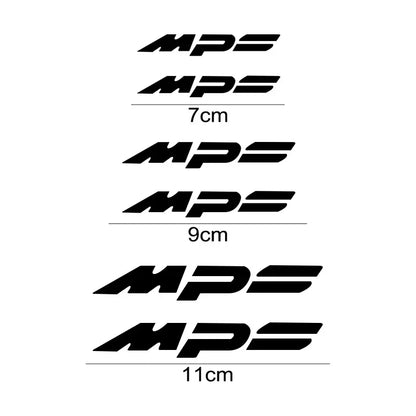 For Mazda Mps Logo 6 3 Vinyl Heat Resistant Caliper Cover