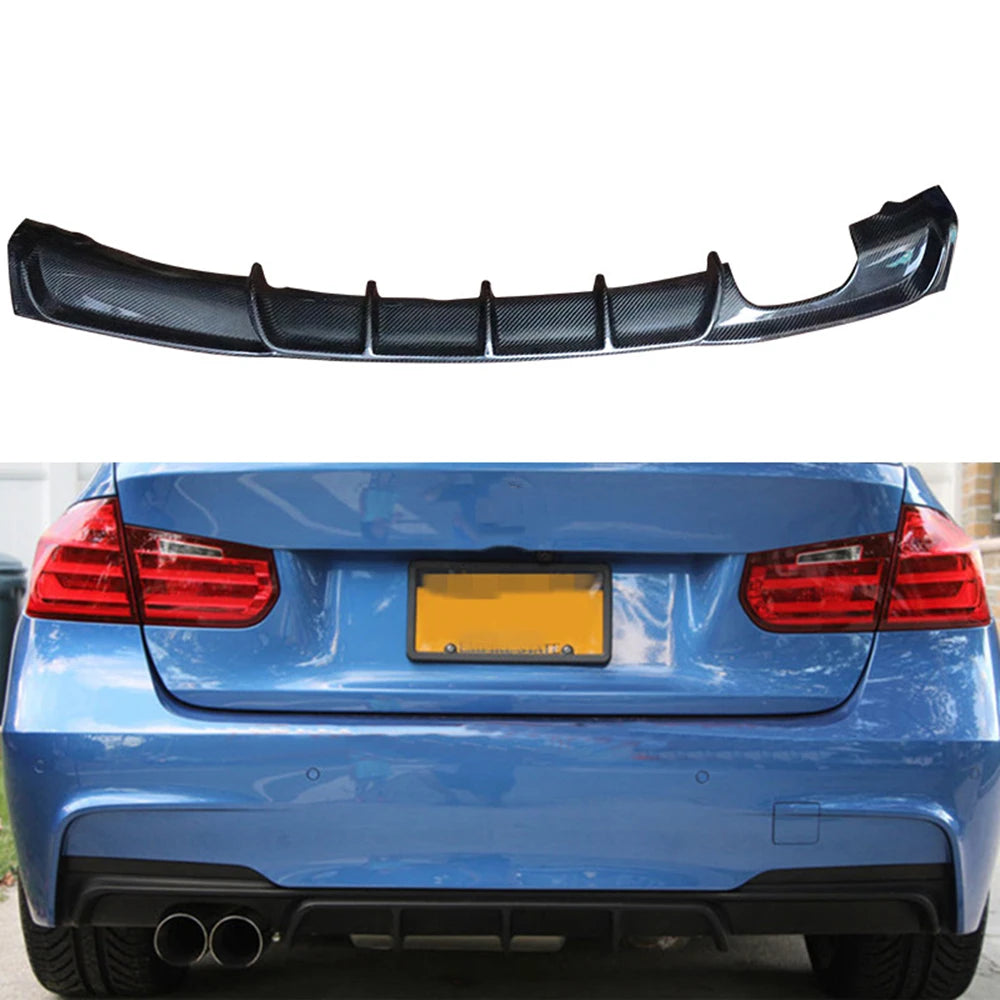 For BMW 3 Series F30 F31 Carbon Fiber Look Gloss Matte Black