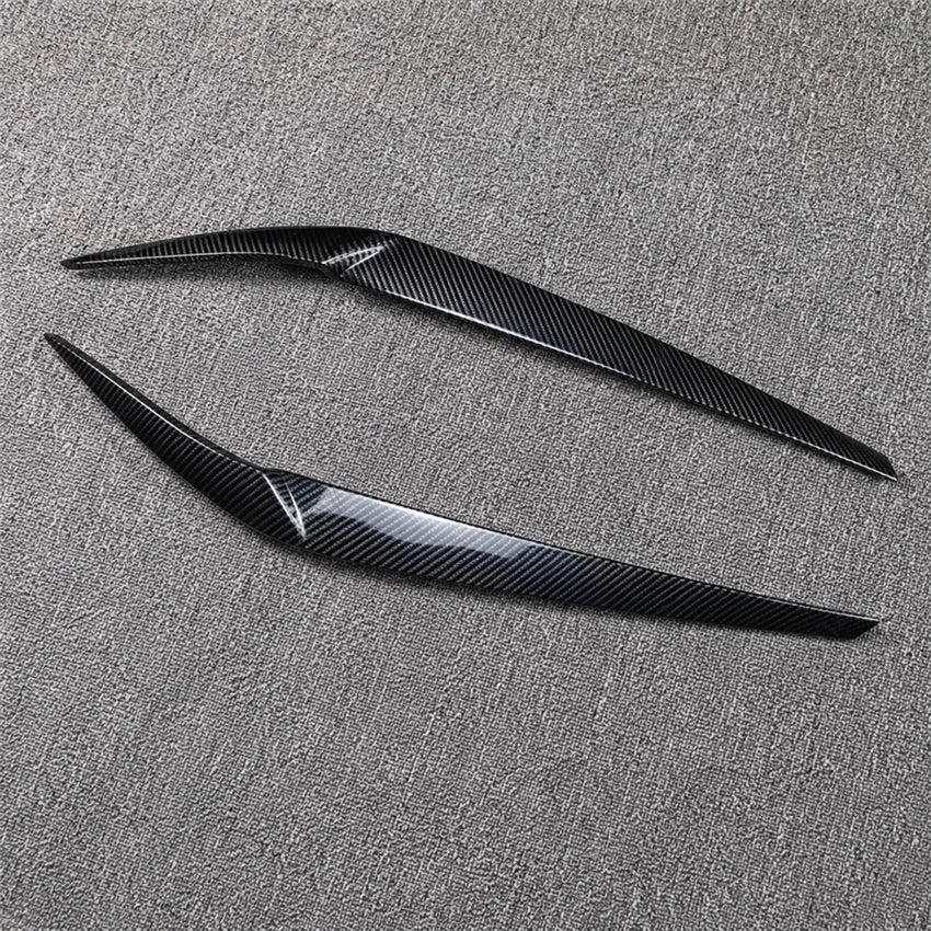 For BMW 5 Series G30 G31 2PCS Headlight Eyebrow Eyelids G38 F90