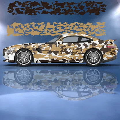 Camouflage Stickers Ita Tuning Racing Vinyl Decal Wrap Side