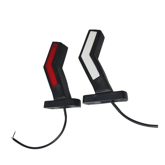 2PCS yi-lan 12 Side Marker Truck Trailer Lorry Caravan