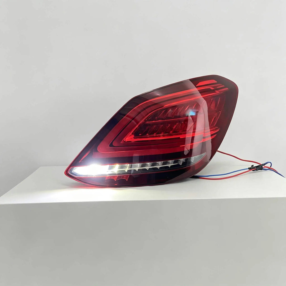 For Mercedes Benz W205 LED Taillights 2017-2021 C260 C300 Brake