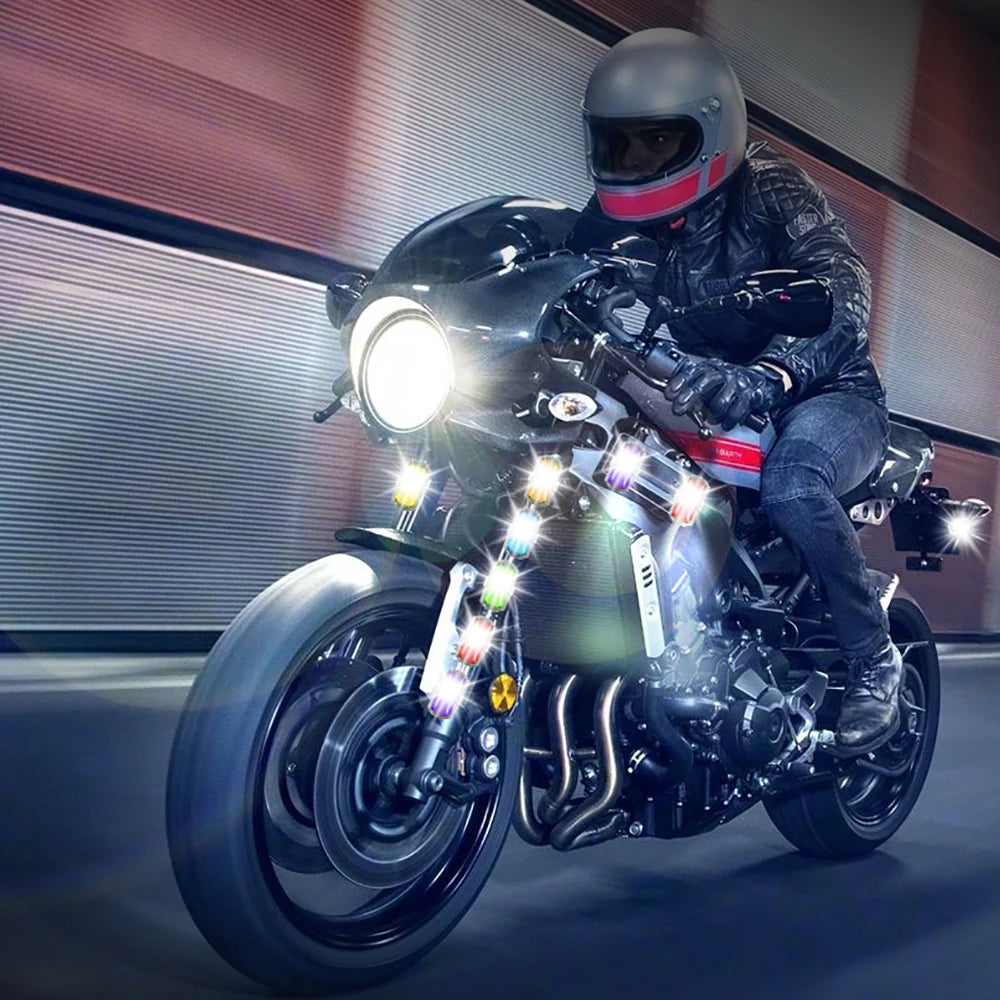 For Motorcycle Wireless 2.4g Remote Control Flash Warning Signal