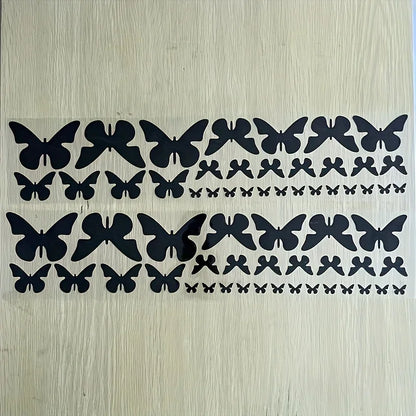 62PCS Cute Beautiful Side Stickers Motorcycle Laptop Window