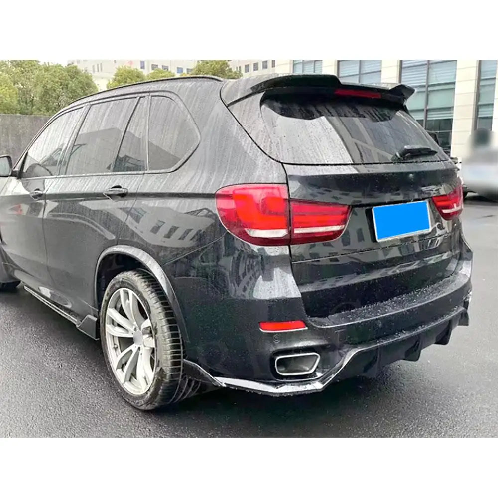For BMW X5 F15 M Sport Carbon Fiber Front Bumper Lip Rear