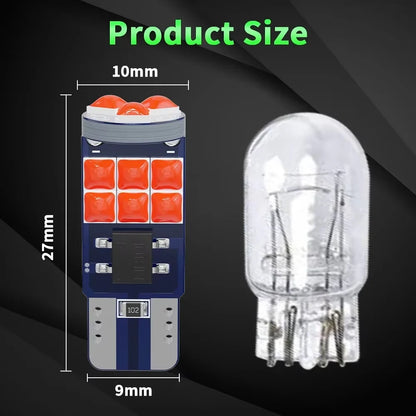 100X T10 15SMD Bulb W5W 194 Super Bright 3030