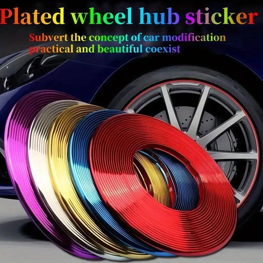 7.9-meter Wheel Hub Protective Strip Pvc Tire Rim Scratch
