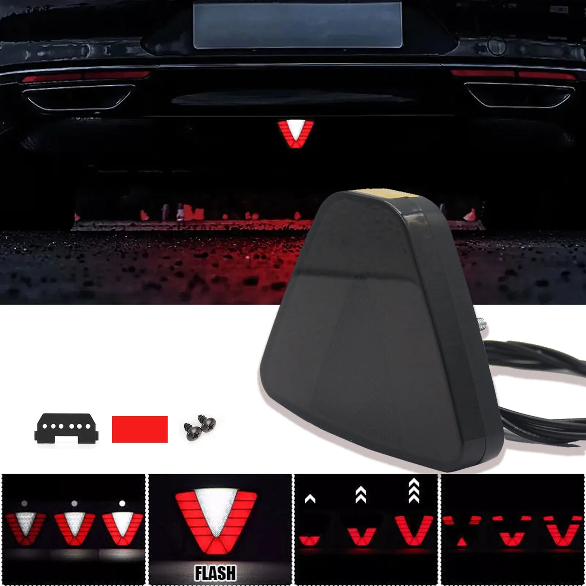 F1 Tail Brake Dynamic Flow Pilot Stop Safety Warning