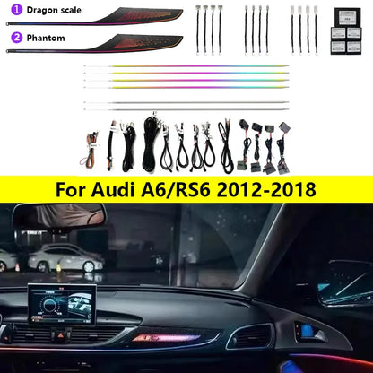 For Audi A6 RS6 2012-2018 Hidden In Ambient Lighting Kit