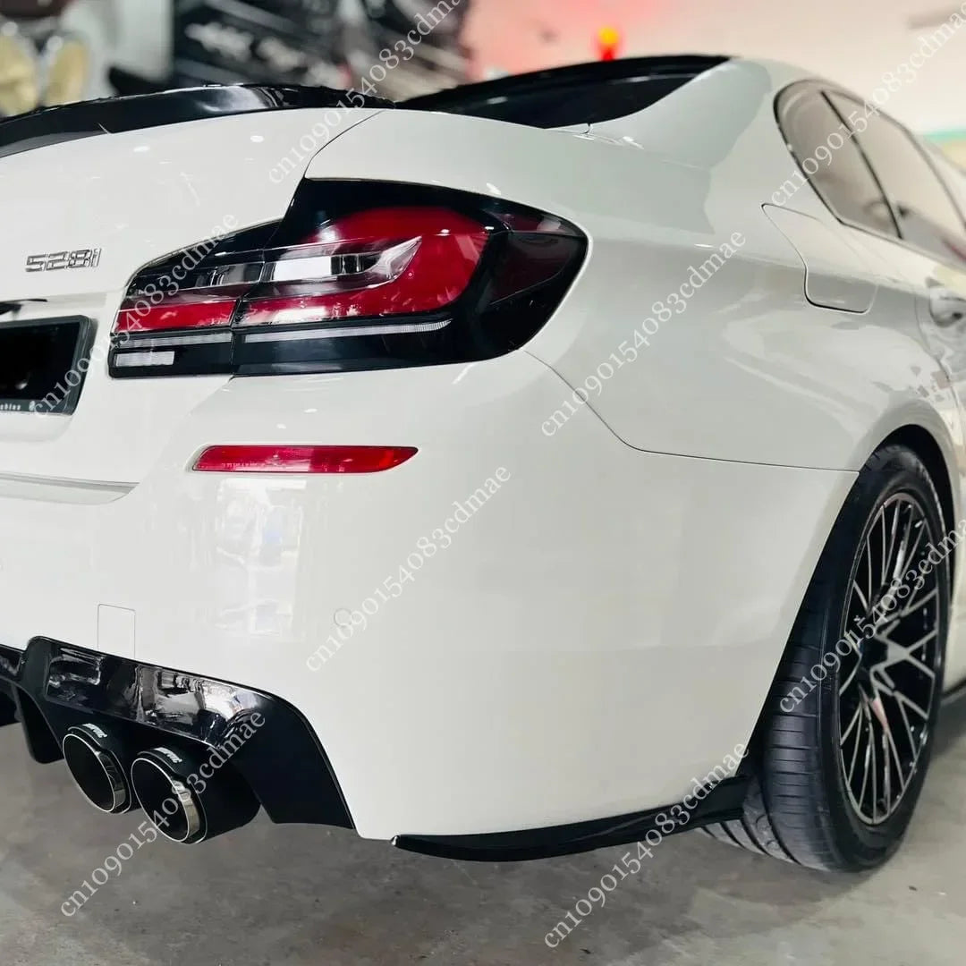 For BMW 5 Series F10 F11 Rear Bumper Diffuser Side Splitter M