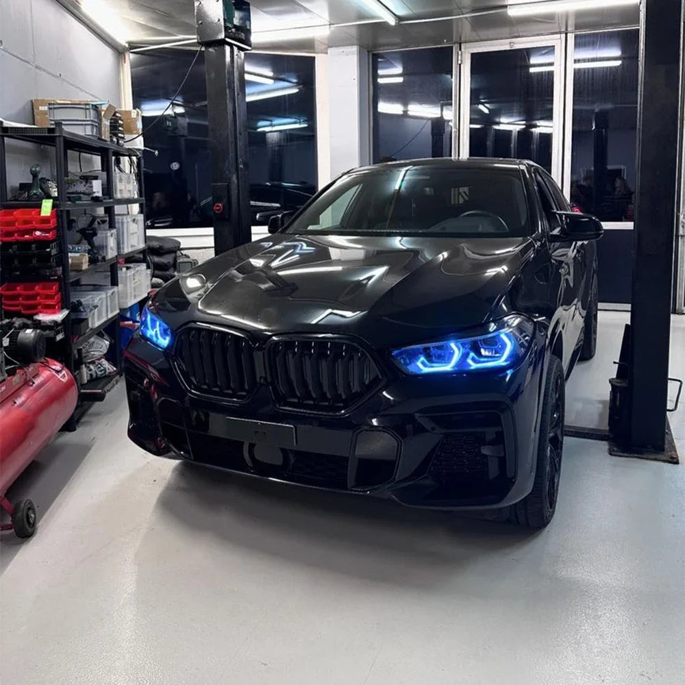 For 2019 2021 2022 G05 X5 Yellow Red Blue Angel Eyes Drl Modules