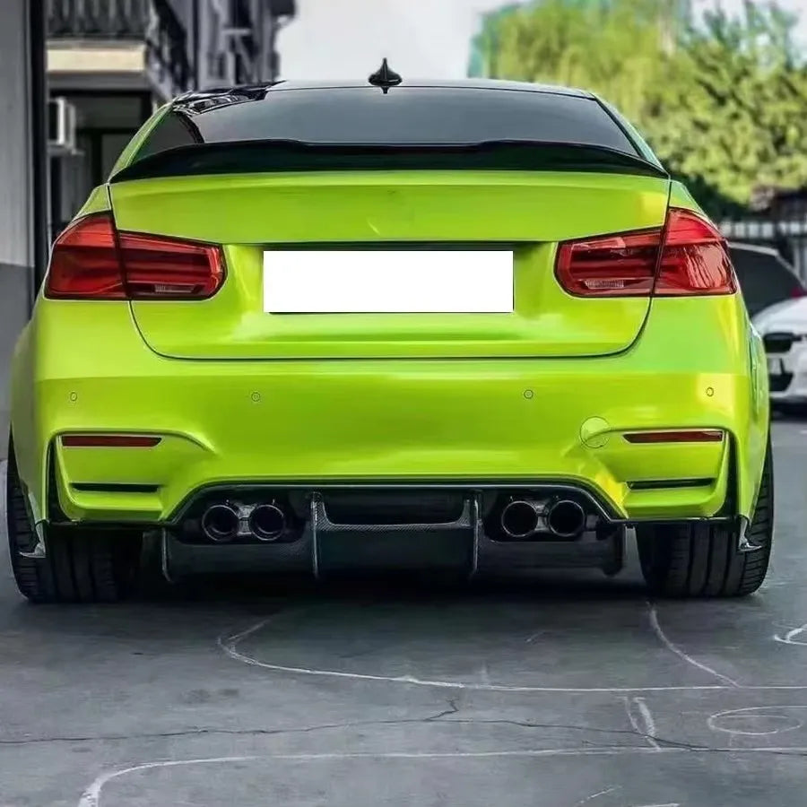 For BMW M3 M4 F80 F82 F83 2014-2020 Carbon Fiber Back Lip
