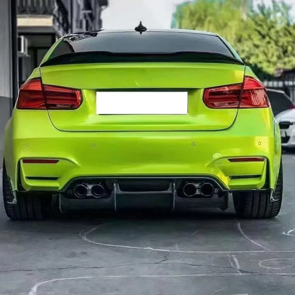 For BMW M3 M4 F80 F82 F83 2014-2020 Carbon Fiber Back Lip