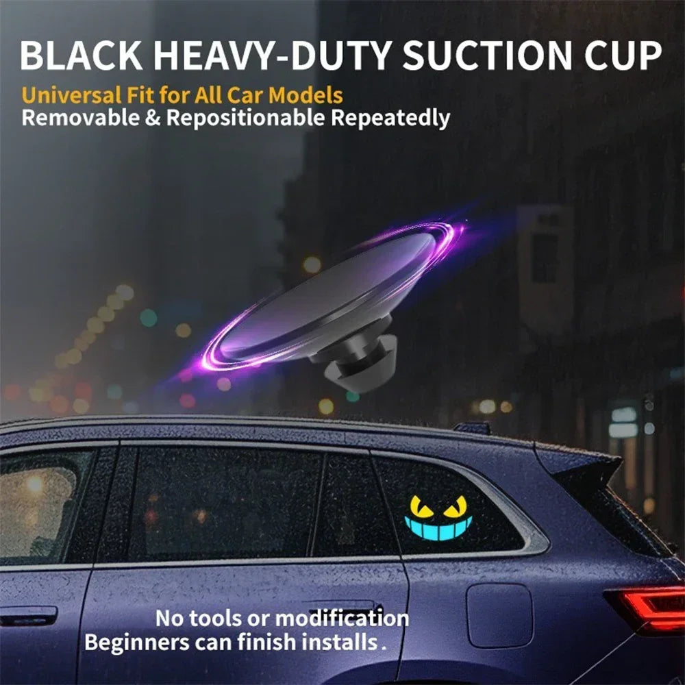 1PCS Solar type-c Dual Charging Demon Eye Window Atmosphere