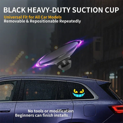 1PCS Solar type-c Dual Charging Demon Eye Window Atmosphere
