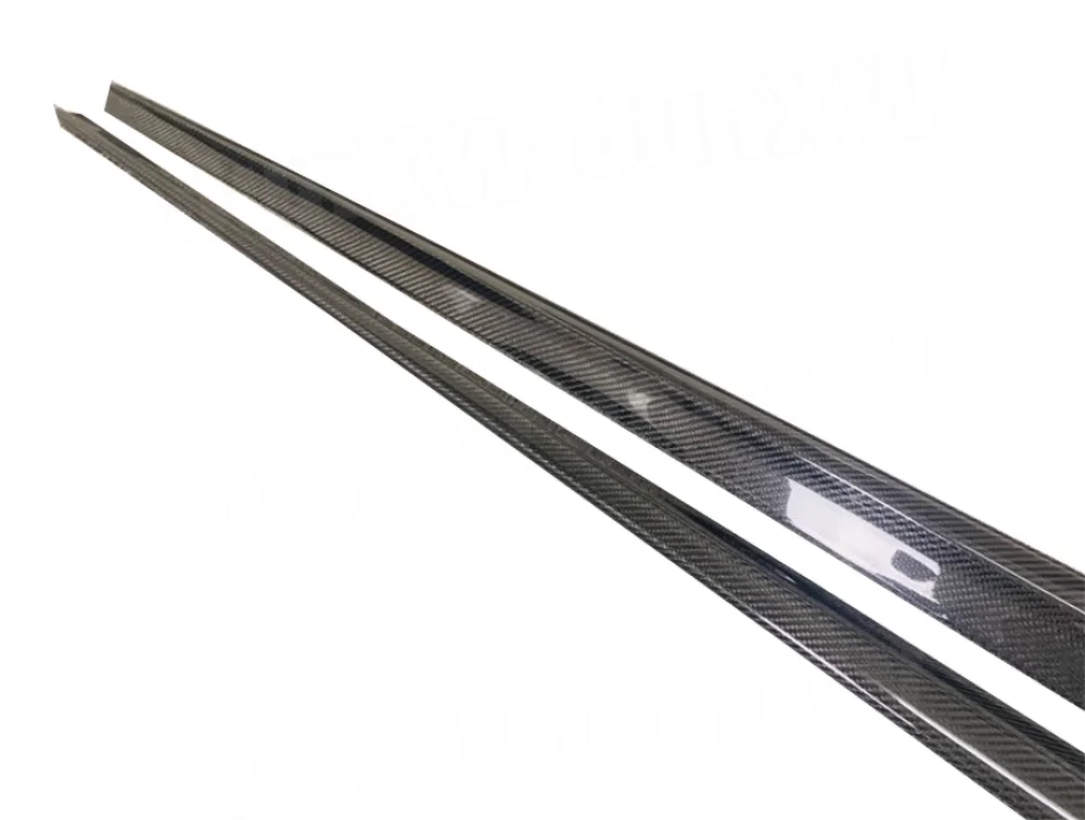 For BMW 6 Series F06 F12 Carbon Fiber Frp Side Skirts Bodykit