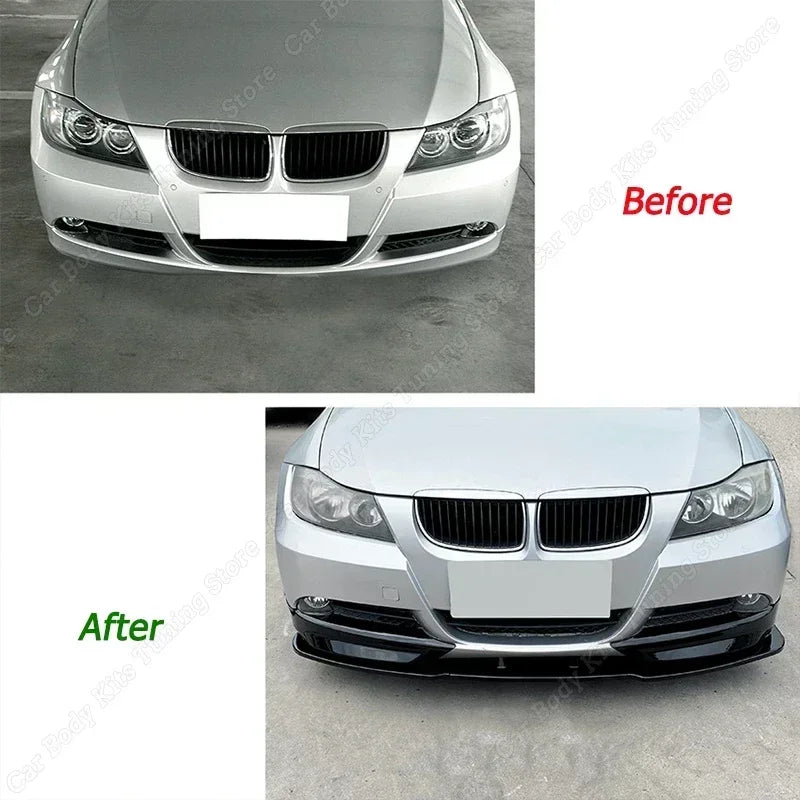 For BMW 3 Series E90 E91 ABS Gloss Black 320I 325I 2005-2008