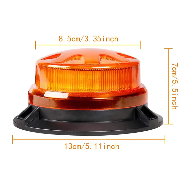 Emergency Traffic Strobe Vehicles Rooftop Flashing Warning