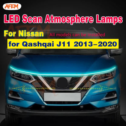 For Nissan Qashqai J11 2013-2020 Upgrade Daytime Running Scan