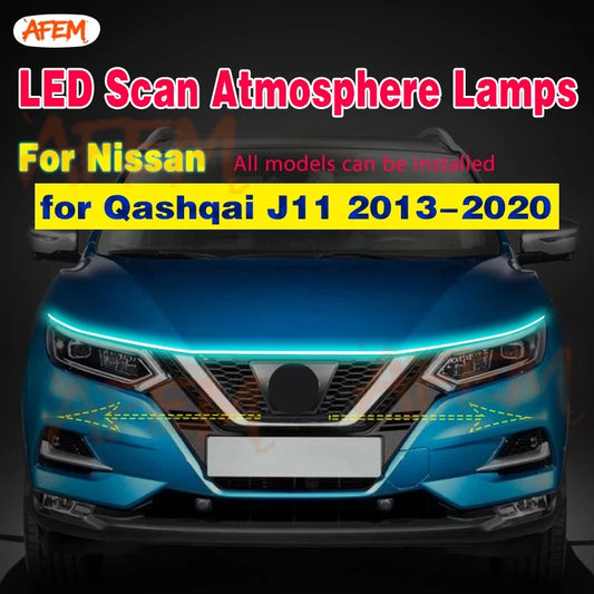 For Nissan Qashqai J11 2013-2020 Upgrade Daytime Running Scan
