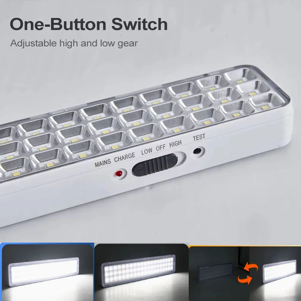 Leds Cold White Emergency 110V 220V Rechargeable Wireless