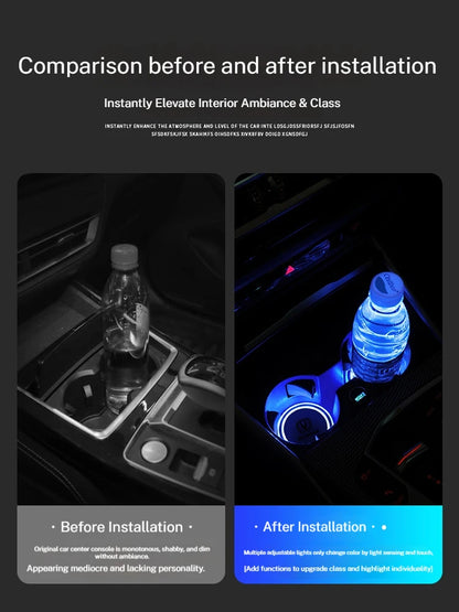 For Changan CS75 CS35 CS55 CS15 Color Changing Cup Holder Rear