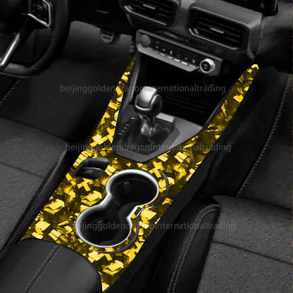 For Ford Mustang Gt 2024-2026 Yellow Forged Carbon Fiber Gear