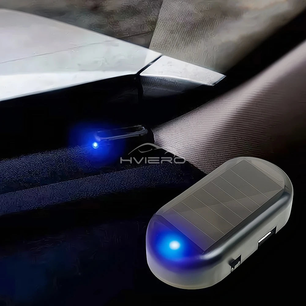 Fake Security Solar Powered Simulated Dummy Alarm Wireless