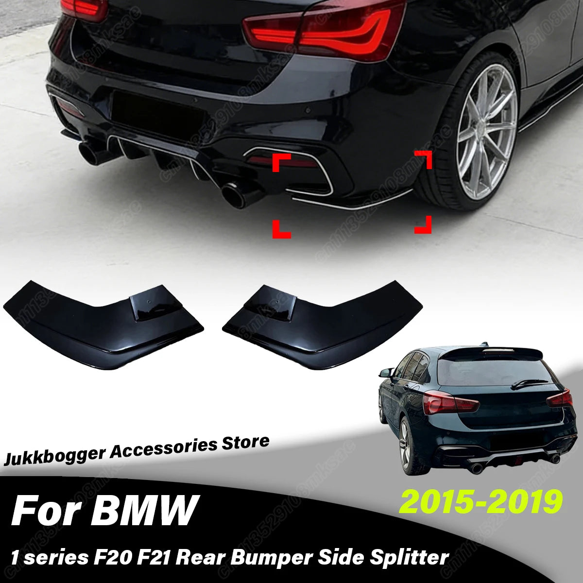 For BMW F20 F21 2015 2016 2017 2018 2019 Automobile Rear Bumper