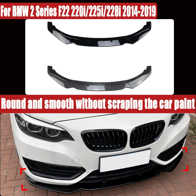 For BMW 2 Series F22 220I 225I 228I 2014-2019 Front Lip Chin