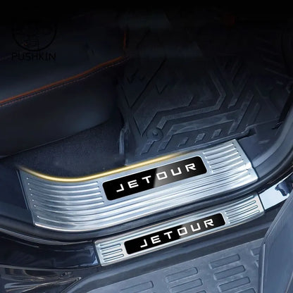 For Chery Jetour T1 2025 Door Stainless Steel Welcome Pedal