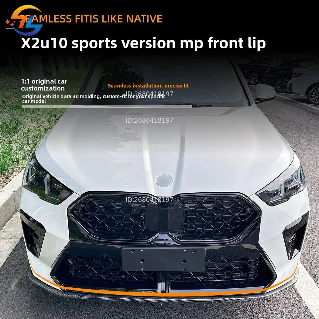 For BMW BMW X2 U10 2023+ Mp Front Lip Shovel Bumper Surround
