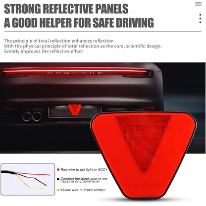 F1 Brake Flowing Rear Pilot Running Signal Reverse Flashing