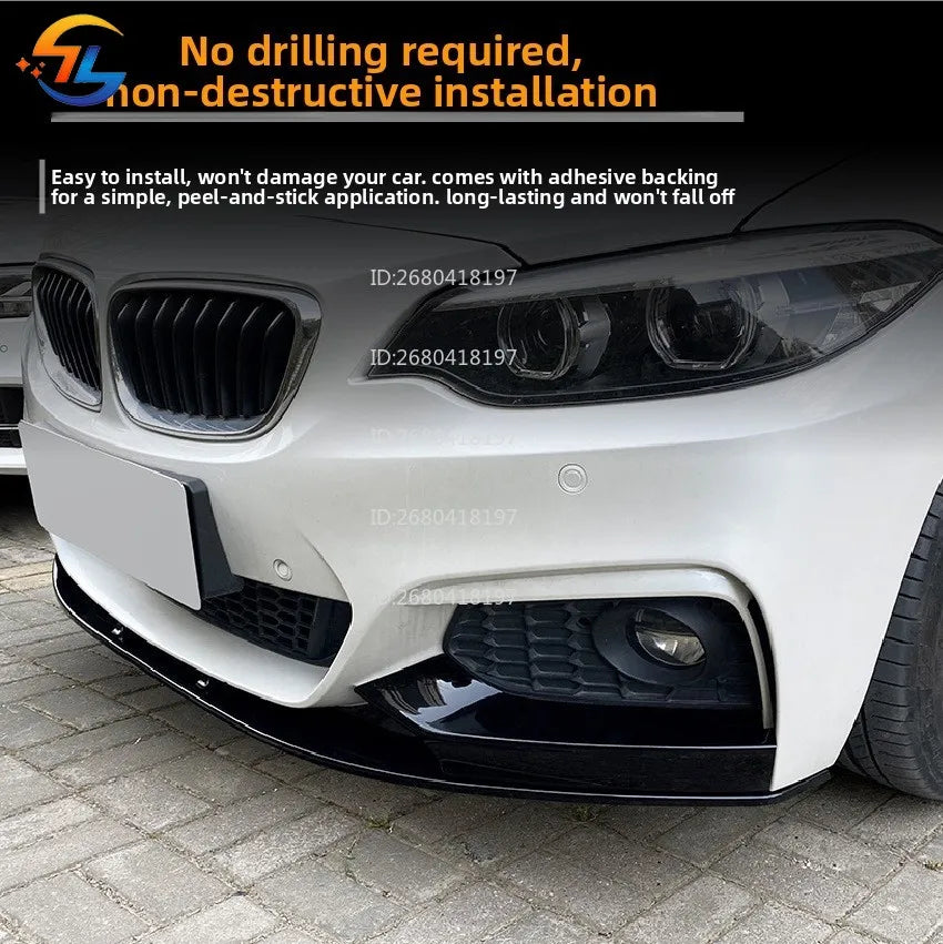 For BMW 2 Series BMW F22 F23 2015-2019 Mp Front Lip Shovel
