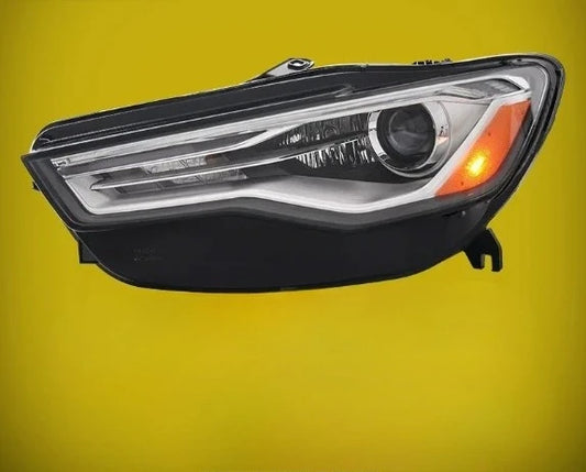 For 12V 16-18 Audi A6 Headlights C7PA Us Version Oe Hid Daytime